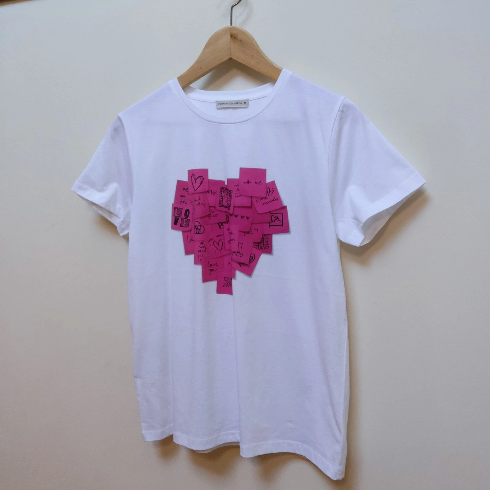 Purificación García Maat M Bedrukt wit T-shirt – photo 9
